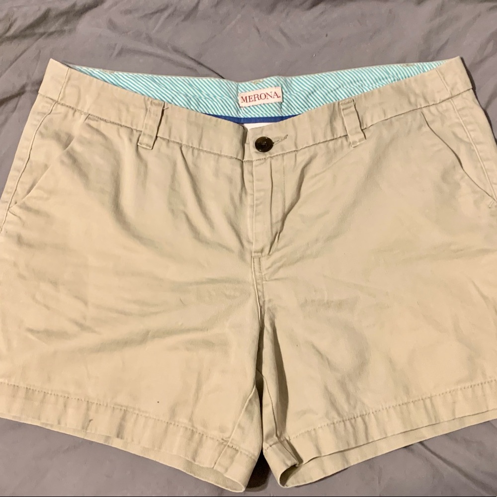 Women’s khaki shorts